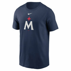 Minnesota Twins Large Logo MLB T-Shirt Navy - Taass for sale