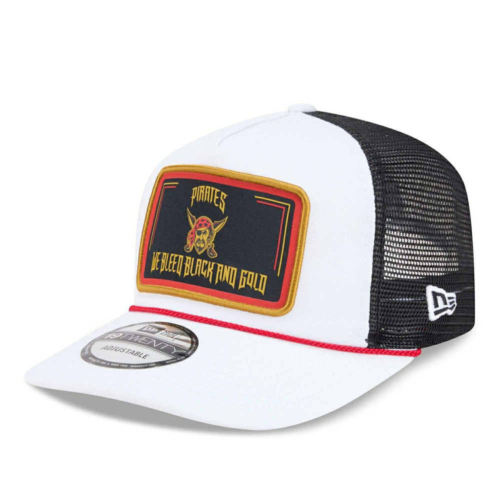 Pittsburgh Pirates 2026 MLB City Connect 19TWENTY Fan Pack Adjustable Trucker Cap White - Taass US