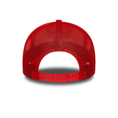 Chicago Bulls 6-Time Champion Side Patch Trucker Adjustable NBA Cap Red - Taass discount