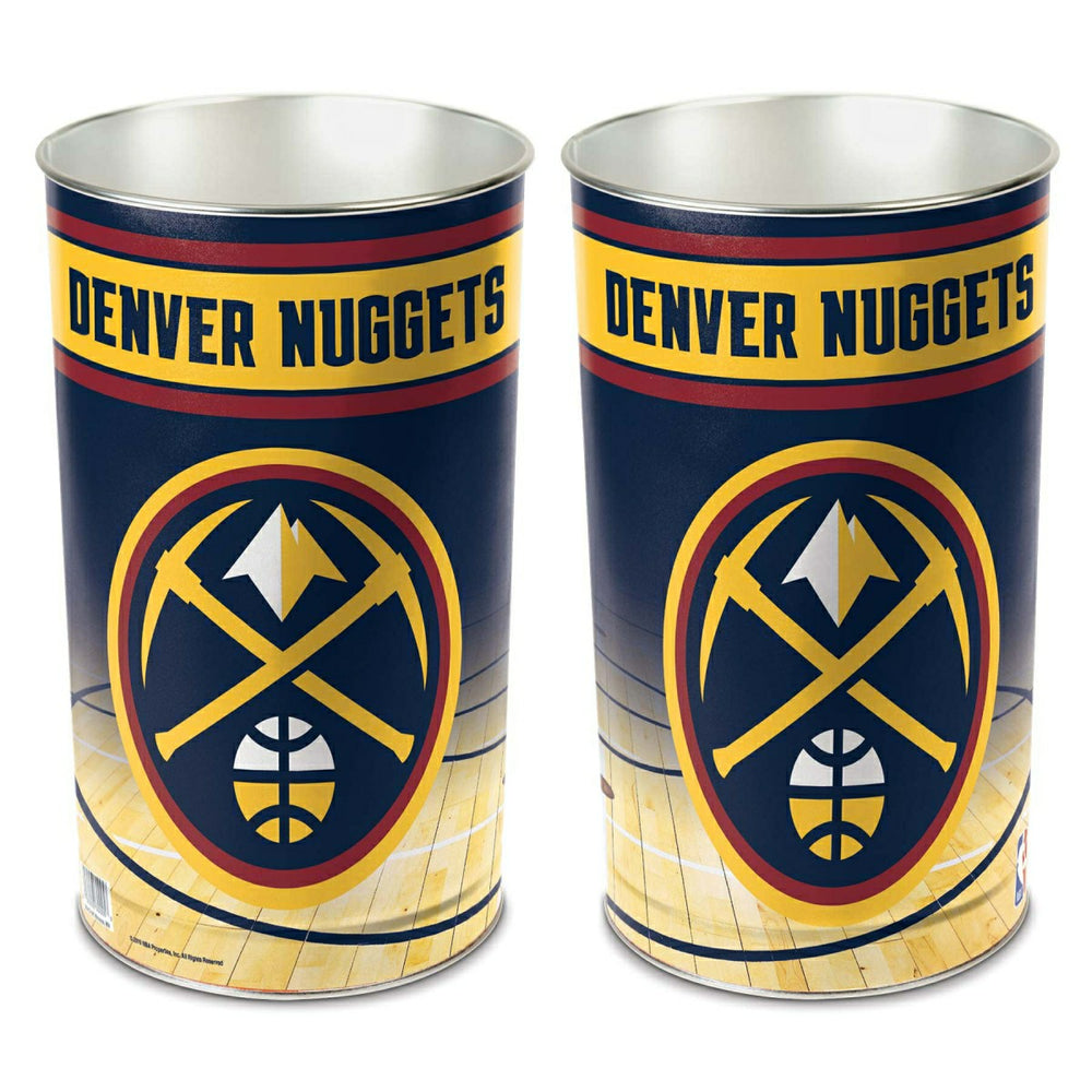 Denver Nuggets WinCraft Metal NBA Wastebasket - Taass sale