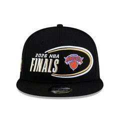 New York Knicks 2026 NBA Conference Champions Locker Room 9FIFTY Snapback Cap Black - Taass US