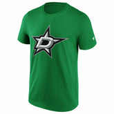 Dallas Stars Primary Logo NHL T-Shirt Green - Taass outlet