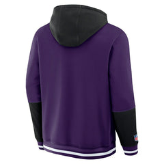 Baltimore Ravens Foundation NFL Hoodie Purple - Taass for sale