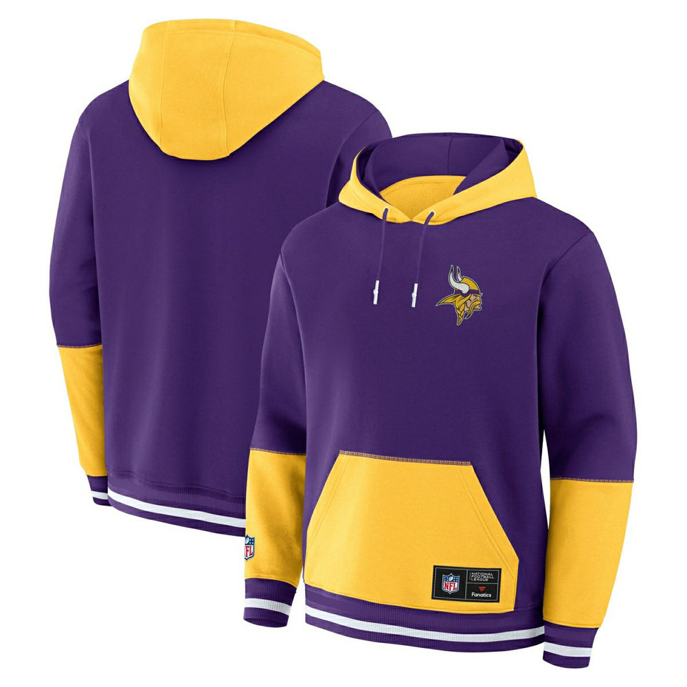 Minnesota Vikings Foundation NFL Hoodie Purple - Taass US