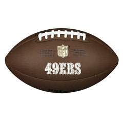 San Francisco 49ers Backyard Wilson Full Size NFL Football - Taass US