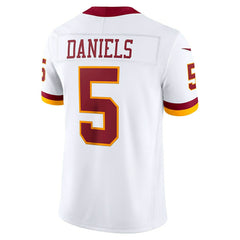 Jayden Daniels #5 Washington Commanders Sewn Down Limited NFL Jersey White - Taass Online