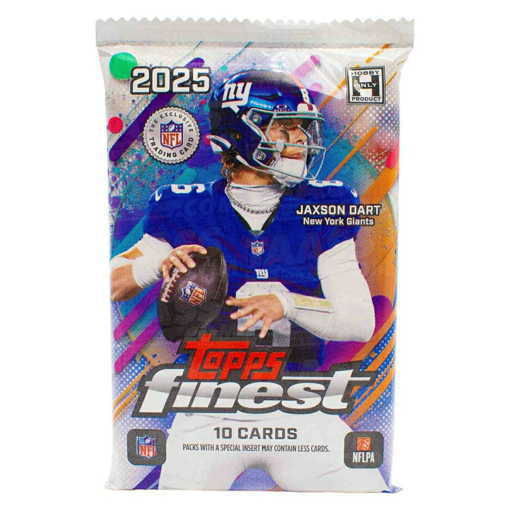 2025 Topps Finest Football NFL Hobby Pack - Taass outlet