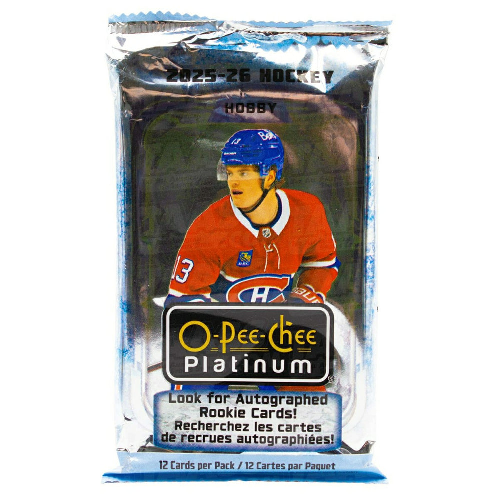 2025/26 Upper Deck O-Pee-Chee Platinum Hockey NHL Hobby Pack - Taass sale