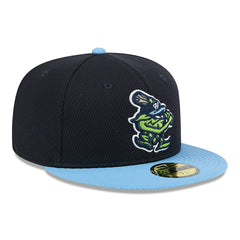Hillsboro Hops MiLB Batting Practice Authentic 59FIFTY Fitted Cap Navy - Taass for sale