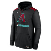 Arizona Diamondbacks 2025 MLB Authentic Performance Therma Hoodie Black - Taass US