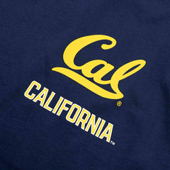California Golden Bears Defender Cotton NCAA T-Shirt Navy - Taass on sale