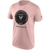 Inter Miami CF Primary Logo MLS T-Shirt Pink - Taass discount