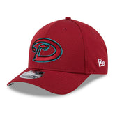 Arizona Diamondbacks 2025 MLB Clubhouse 9FORTY M-Crown Snapback Cap Red - Taass for sale