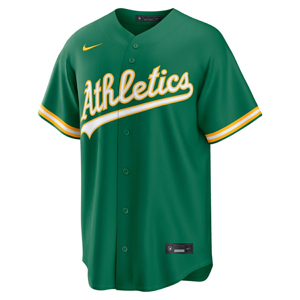 Athletics Replica Alternate MLB Jersey Green - Taass on sale
