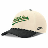 Athletics Cooperstown Rise Adjustable MLB Cap Natural - Taass US