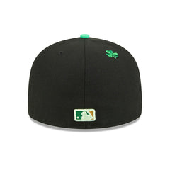 Athletics 2026 St. Patrick's Day MLB Authentic 59FIFTY Cap Black - Taass sale