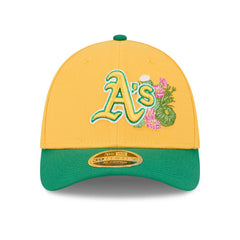 Athletics 2026 MLB Spring Training 39THIRTY M-Crown Flex Cap Yellow - Taass Online