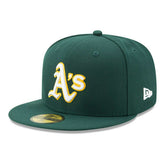 Athletics Authentic New Era 59FIFTY Fitted MLB Cap Road - Taass on sale