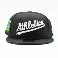 Athletics Oakland Coliseum 59FIFTY Fitted MLB Cap Black - Taass discount