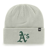 Athletics '47 Chain Stitch MLB Knit Hat Gray - Taass US