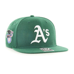 Athletics '47 Sure Shot Snapback MLB Cap Green - Taass sale