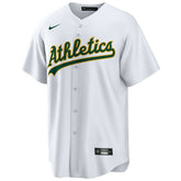 Athletics Nike Replica MLB Home Jersey White - Taass on sale