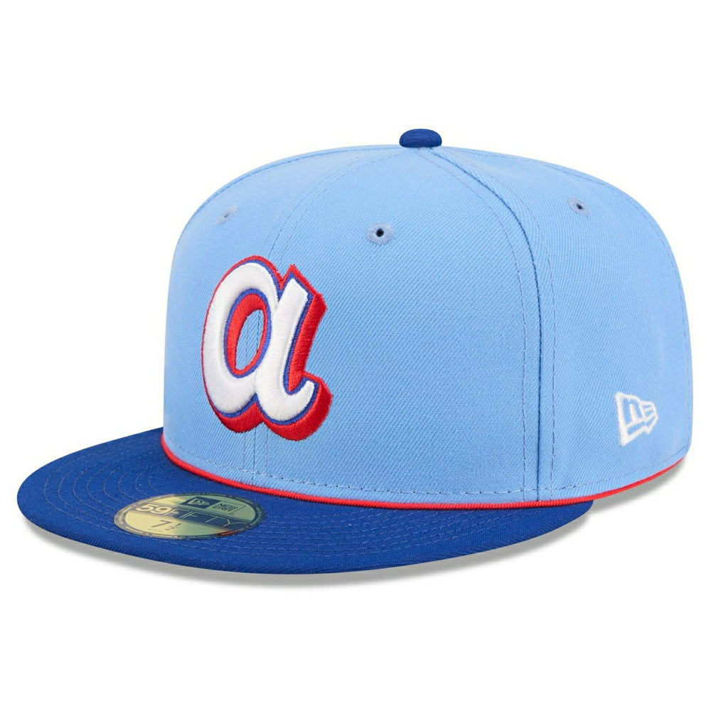Atlanta Braves MLB Authentic City Connect 59FIFTY Fitted Cap Blue - Taass on sale
