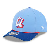 Atlanta Braves MLB City Connect 9FORTY M-Crown Snapback Cap Blue - Taass sale