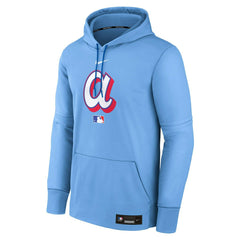 Atlanta Braves City Connect 2026 MLB Authentic Therma Hoodie Blue - Taass sale