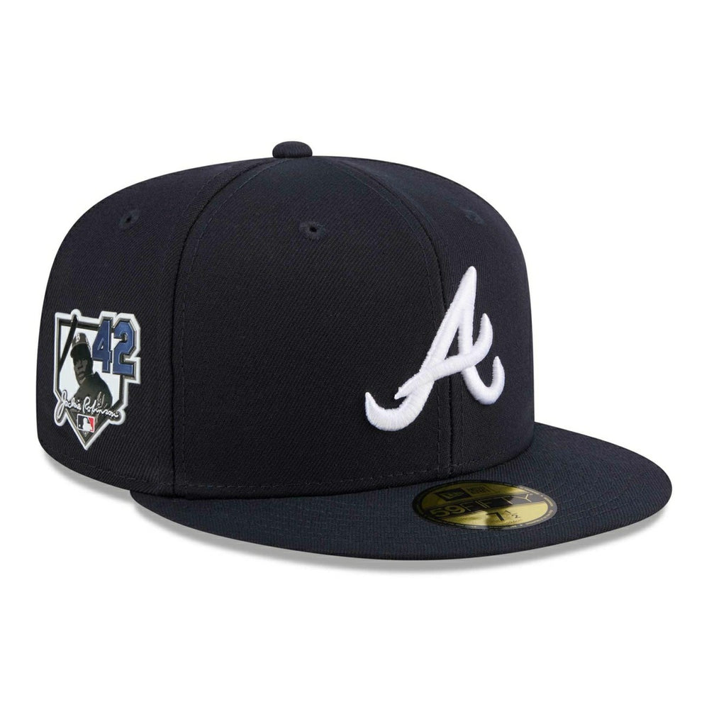 Atlanta Braves 2026 Jackie Robinson Day 59FIFTY Fitted Cap Navy - Taass for sale
