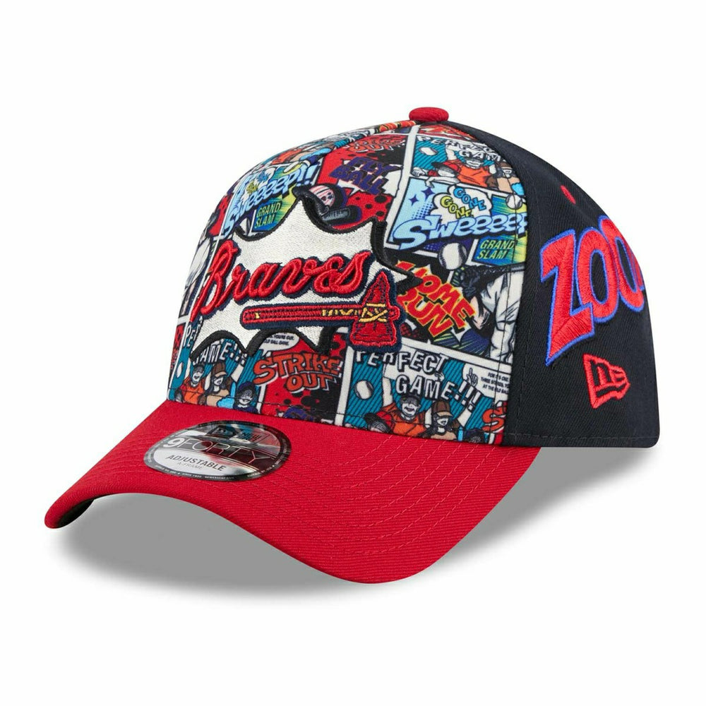Atlanta Braves 2025 MLB Players' Weekend 9FORTY A-Frame Snapback Cap - Taass US