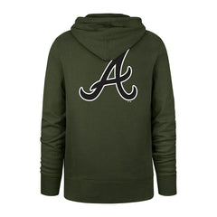 Atlanta Braves Backer '47 Burnside MLB Hoodie Sandalwood - Taass sale