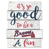 Atlanta Braves Birchwood MLB Wood Sign - Taass discount