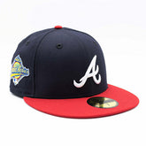 Atlanta Braves 1996 World Series Cooperstown New Era 59FIFTY Fitted MLB Cap - Taass Online