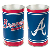 Atlanta Braves MLB Metal Wastebasket - Taass outlet