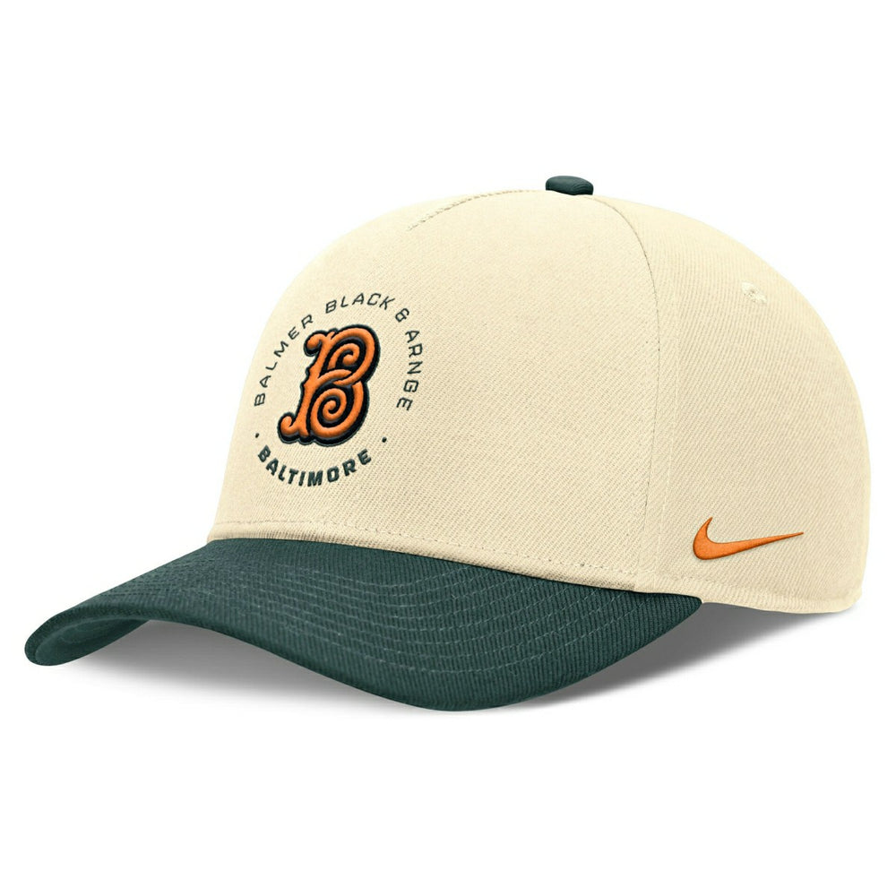 Baltimore Orioles City Connect Rise Adjustable MLB Cap Natural - Taass on sale