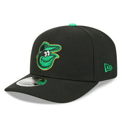Baltimore Orioles 2026 St. Patrick's Day 9SEVENTY Stretch-Snap MLB Cap Black - Taass for sale
