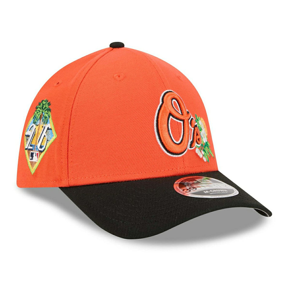 Baltimore Orioles 2026 MLB Spring Training 39THIRTY M-Crown Flex Cap Orange - Taass Online