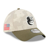Baltimore Orioles 2025 MLB Armed Forces New Era 39THIRTY Flex Cap - Taass discount