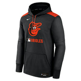 Baltimore Orioles 2025 MLB Authentic Performance Therma Hoodie Black - Taass outlet