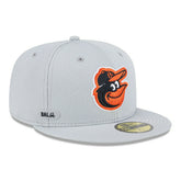 Baltimore Orioles 2025 MLB Authentic Clubhouse 59FIFTY Fitted Cap Gray - Taass Online