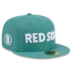 Boston Red Sox MLB City Connect Fan Pack 59FIFTY Fitted Cap Green - Taass discount