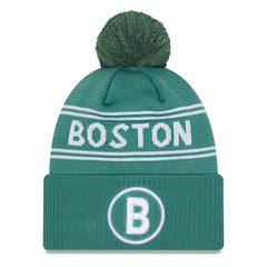 Boston Red Sox Authentic City Connect New Era MLB Knit Hat Green - Taass on sale
