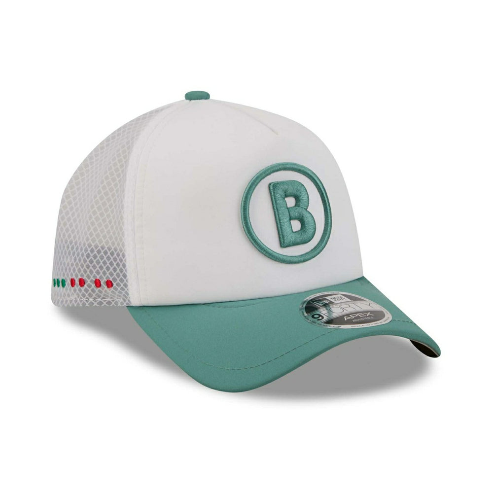 Boston Red Sox 2026 MLB City Connect 9FORTY APEX Trucker Cap White - Taass sale
