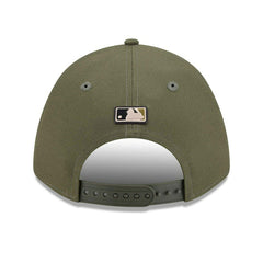 Boston Red Sox 2026 MLB Armed Forces 9FORTY M-Crown A-Frame Adjustable Cap Olive - Taass on sale