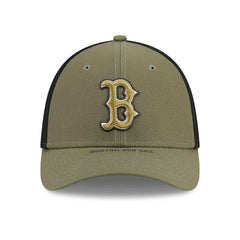 Boston Red Sox 2026 MLB Armed Forces 39THIRTY M-Crown Flex Cap Olive - Taass for sale