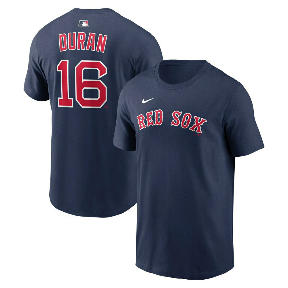 Jarren Duran #16 Boston Red Sox Player MLB T-Shirt Navy - Taass for sale