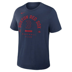 Boston Red Sox Early Work 2026 MLB Authentic Tri-Blend T-Shirt Navy - Taass US