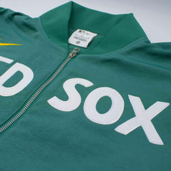 Boston Red Sox City Connect 2026 MLB Authentic Dugout Bomber Jacket Green - Taass sale