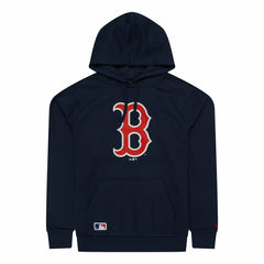 Boston Red Sox Team Logo New Era MLB Hoodie Navy - Taass Online